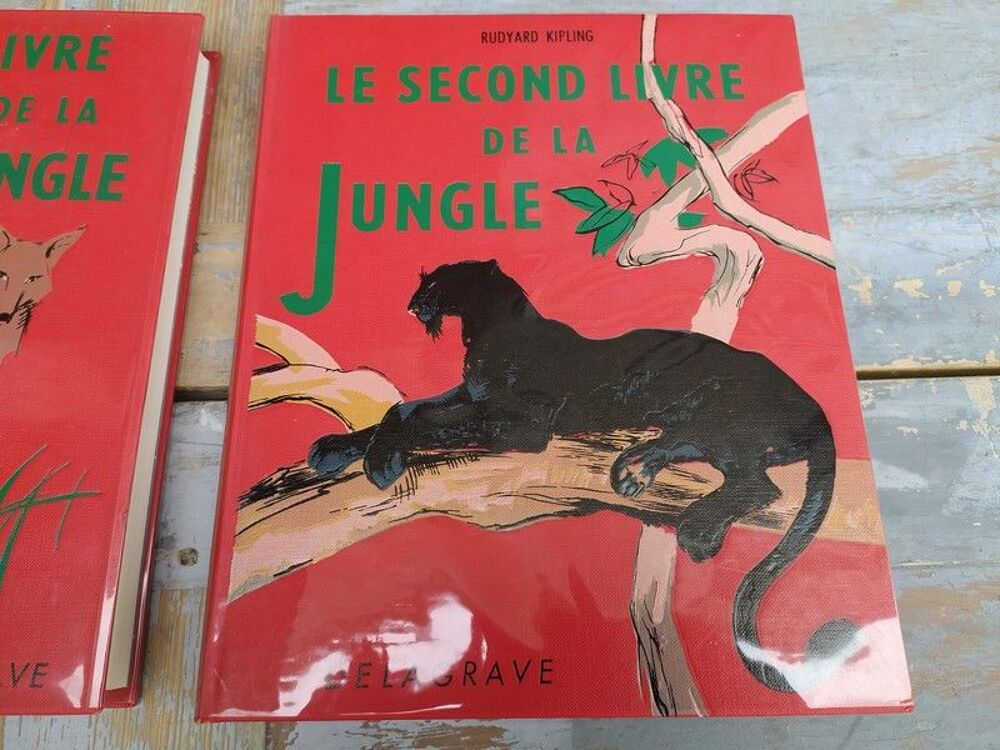 Rudyard Kipling LE LIVRE DE LA JUNGLE ill. Delagrave Livres et BD