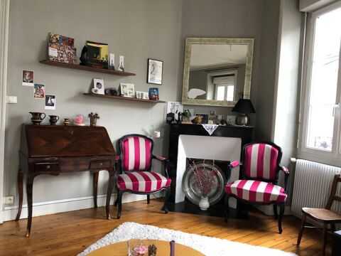   Appartement 93 m2 de charme quartier Toutes Aides Nantes  Appartement - 3/4 pice(s) - 93 m