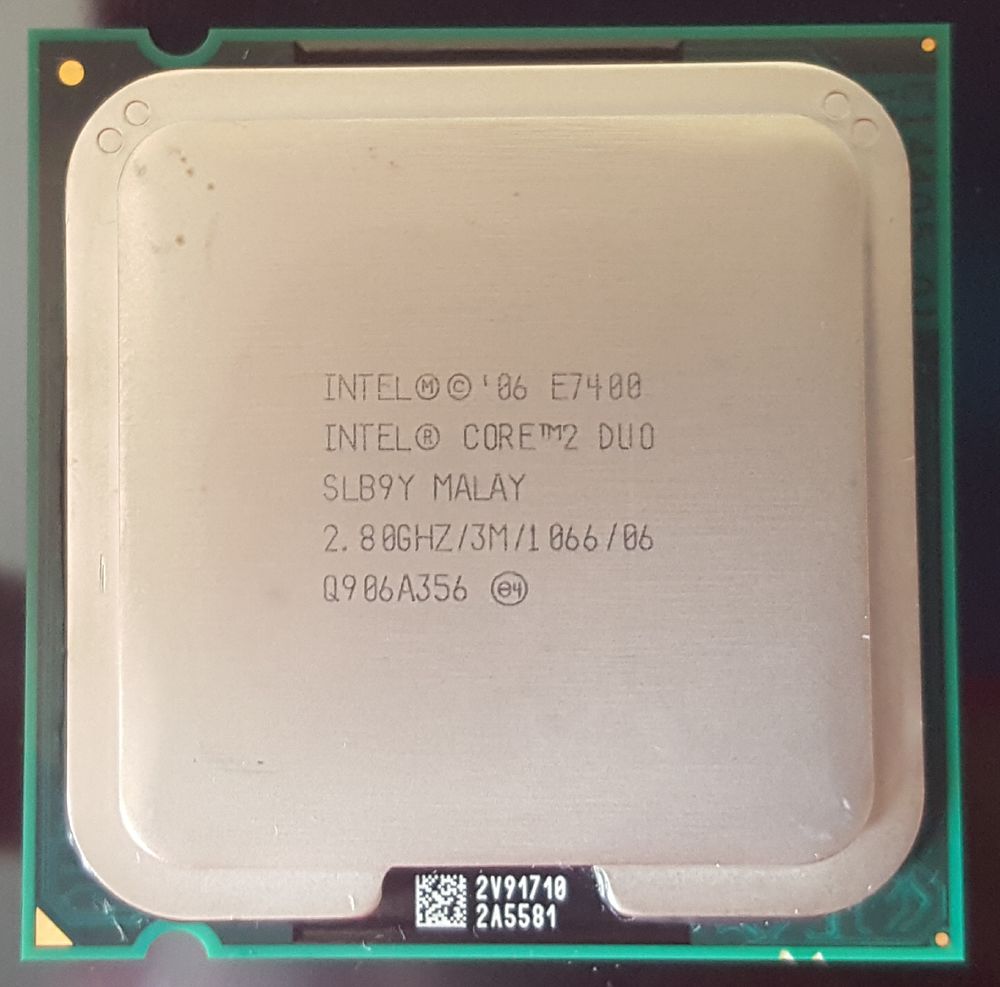Intel&reg; Core?2 Duo Processor E7400 3M Cache 2.80 GHz 1066 MHz Matériel informatique