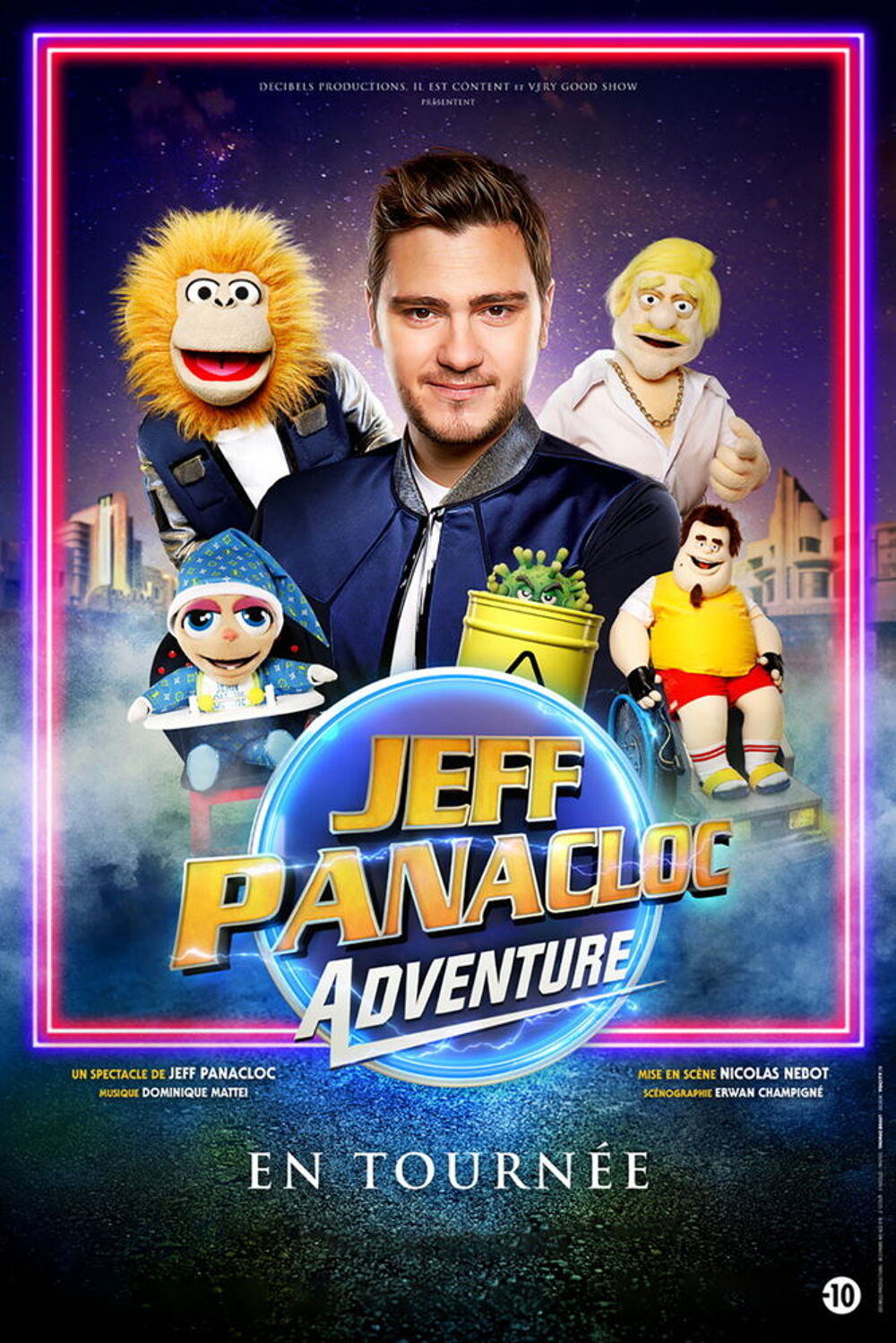 JEFF PANACLOC Billetterie