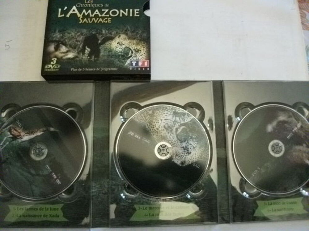 L'AMAZONIE Sauvage DVD et blu-ray