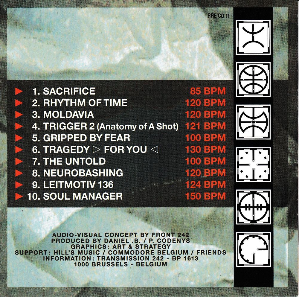CD Front 242 - Tyranny &gt;For You&lt; (Digipak) CD et vinyles