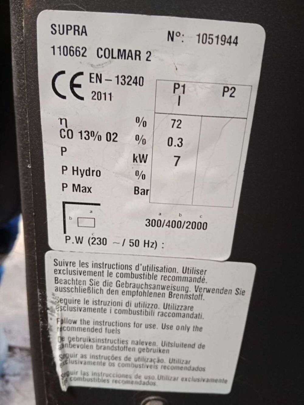 po&ecirc;le Supra mod&egrave;le Colmar 2 Bricolage