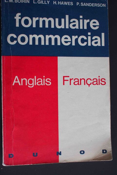 Formulaire commercial anglais fran�ais, 4 Rennes (35)