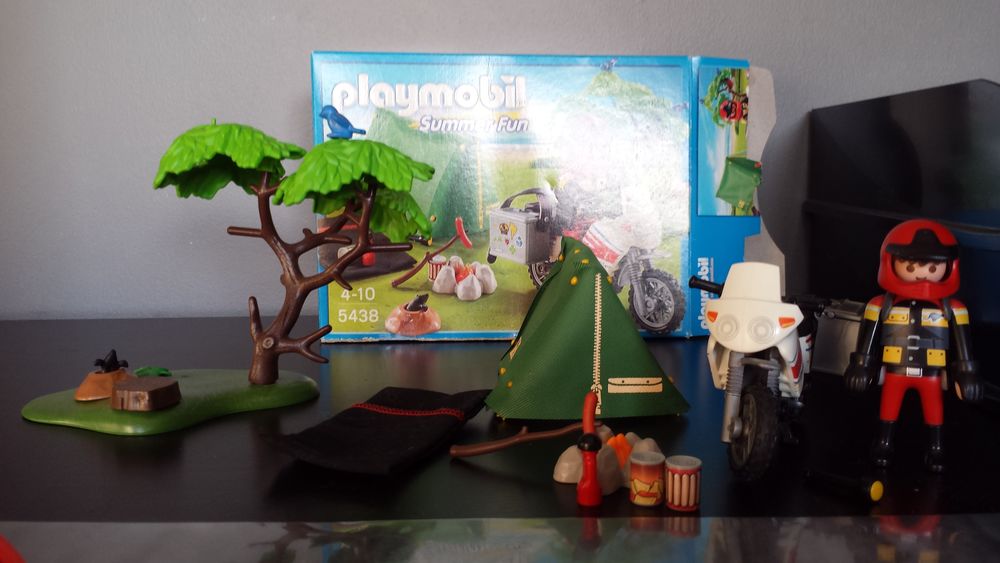 Playmobil tente motard Jeux / jouets