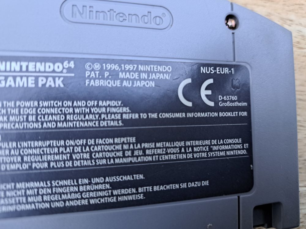 Jeu vid&eacute;o Pok&eacute;mon stadium pour console N64 Consoles et jeux vidéos
