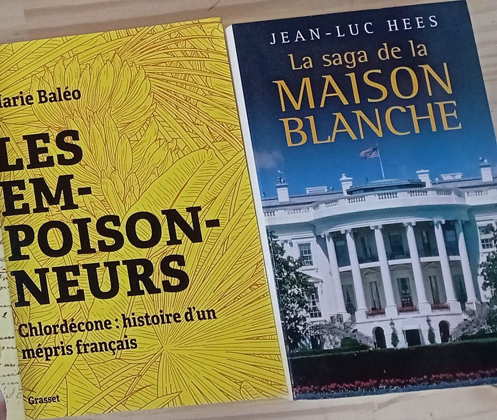 Lot de 8 livres d'Enqu&ecirc;tes Diverses Livres et BD