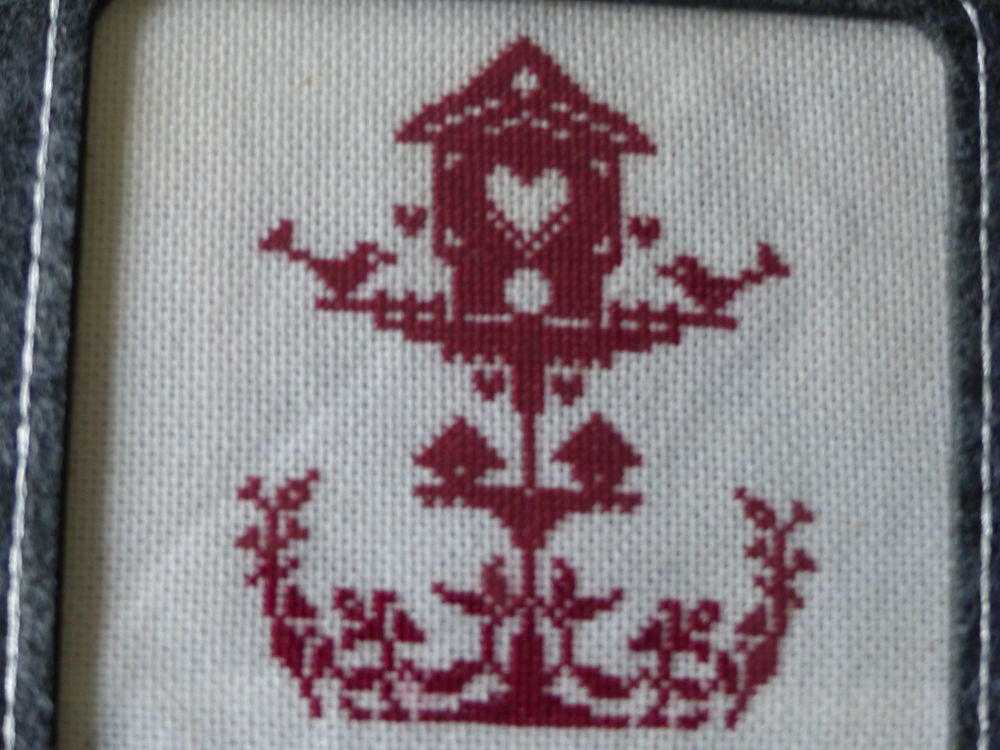 POINT de CROIX : " la mangeoire" Décoration