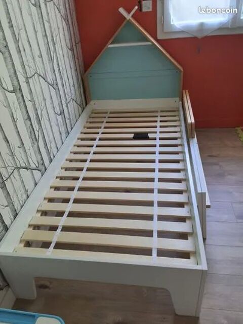 Lit volutif + matelas Verbaudet 120 Launaguet (31)