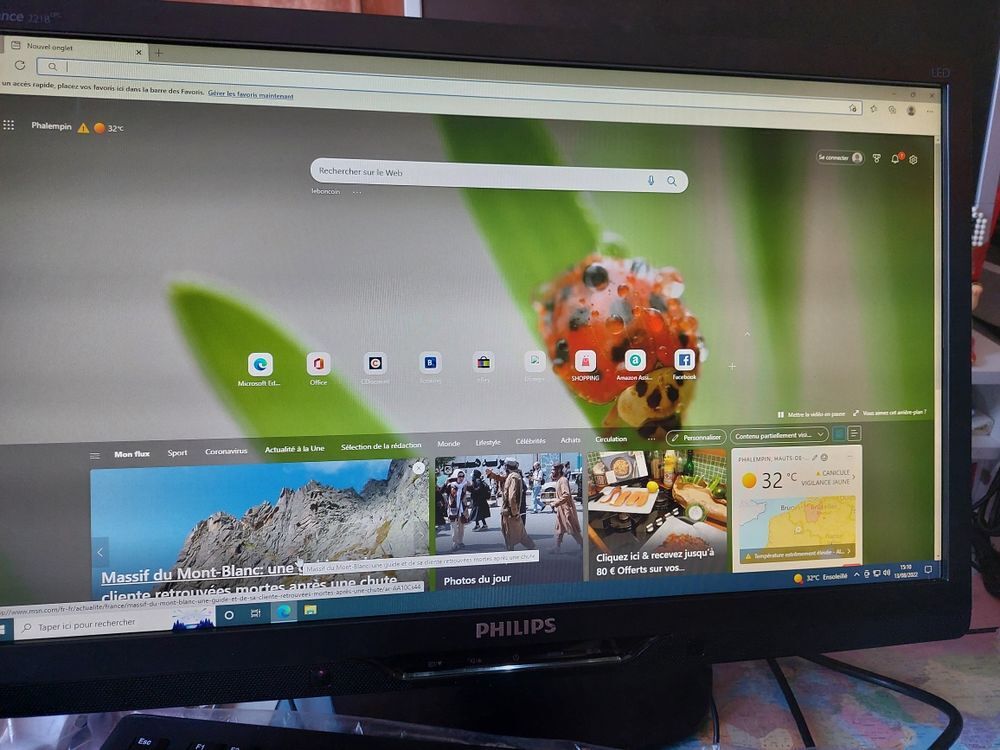 ensemble m720s lenovo et &eacute;cran Led 22 pouceS Matériel informatique