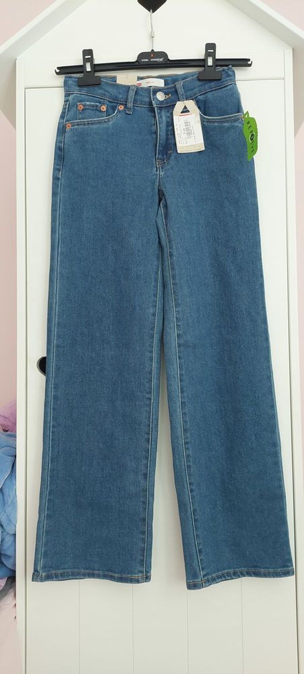 Pantalon jean baggy Levi's
wide leg 10 ans Vêtements enfants
