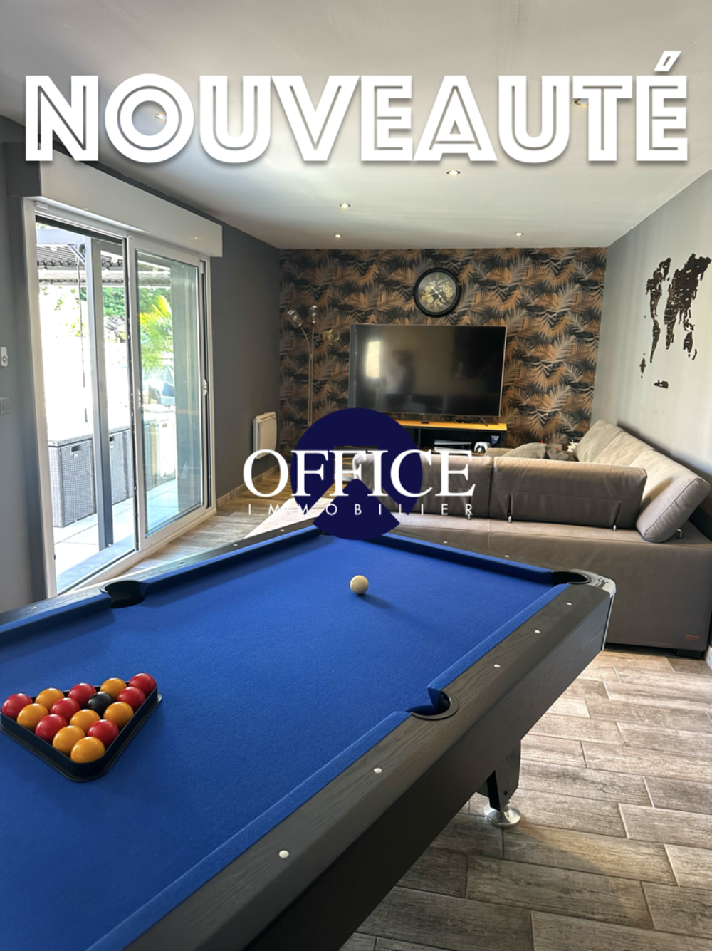 Vente Maison Méricourt Village – Maison familiale rénovée avec piscine chauffée Méricourt