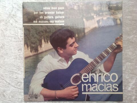 ENRICO MACIAS 4 TITRES DONT ADIEU MON PAYS 3 Trégunc (29)