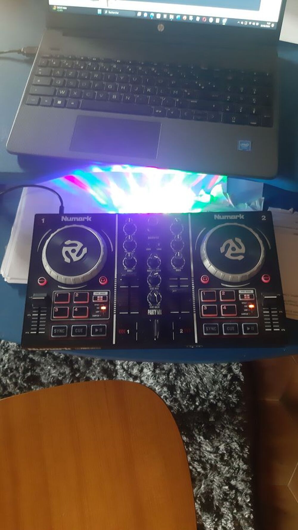 Platine DJ Numark Party Mix Audio et hifi