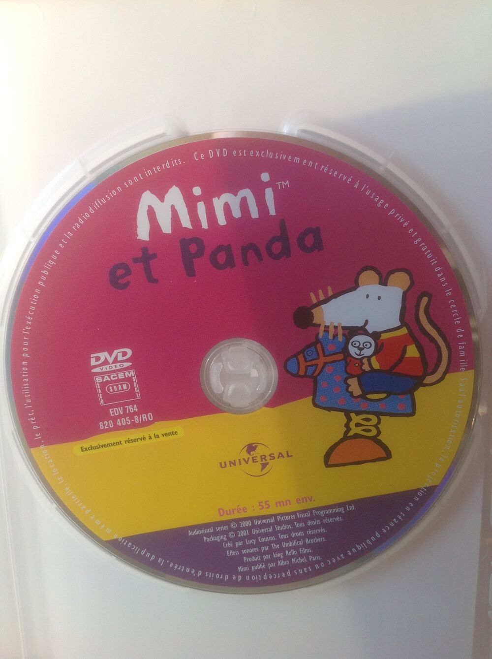 MIMI ET PANDA &Eacute;TAT NEUF Envoi Possible
DVD et blu-ray