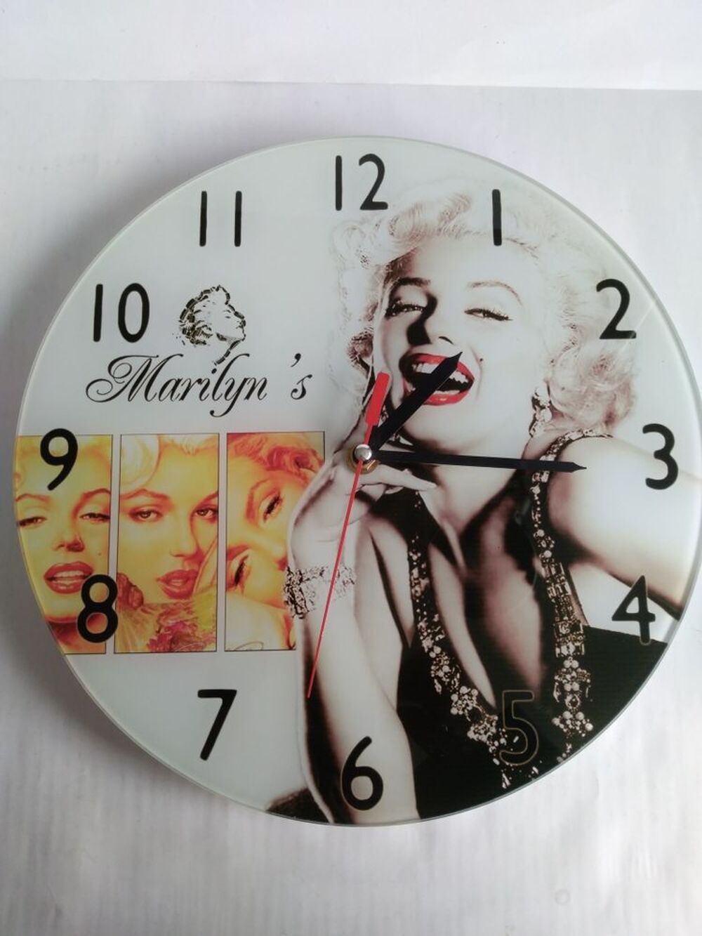 Horloge Marilyn Monroe Décoration