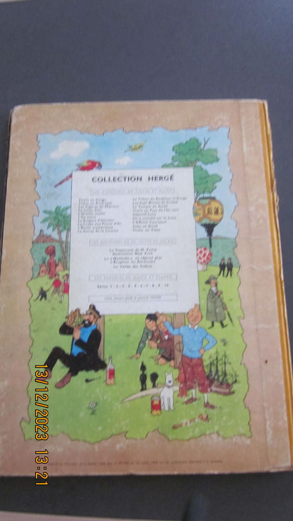 B D TINTIN LE TEMPLE DU SOLEILDE 1962 D J Livres et BD