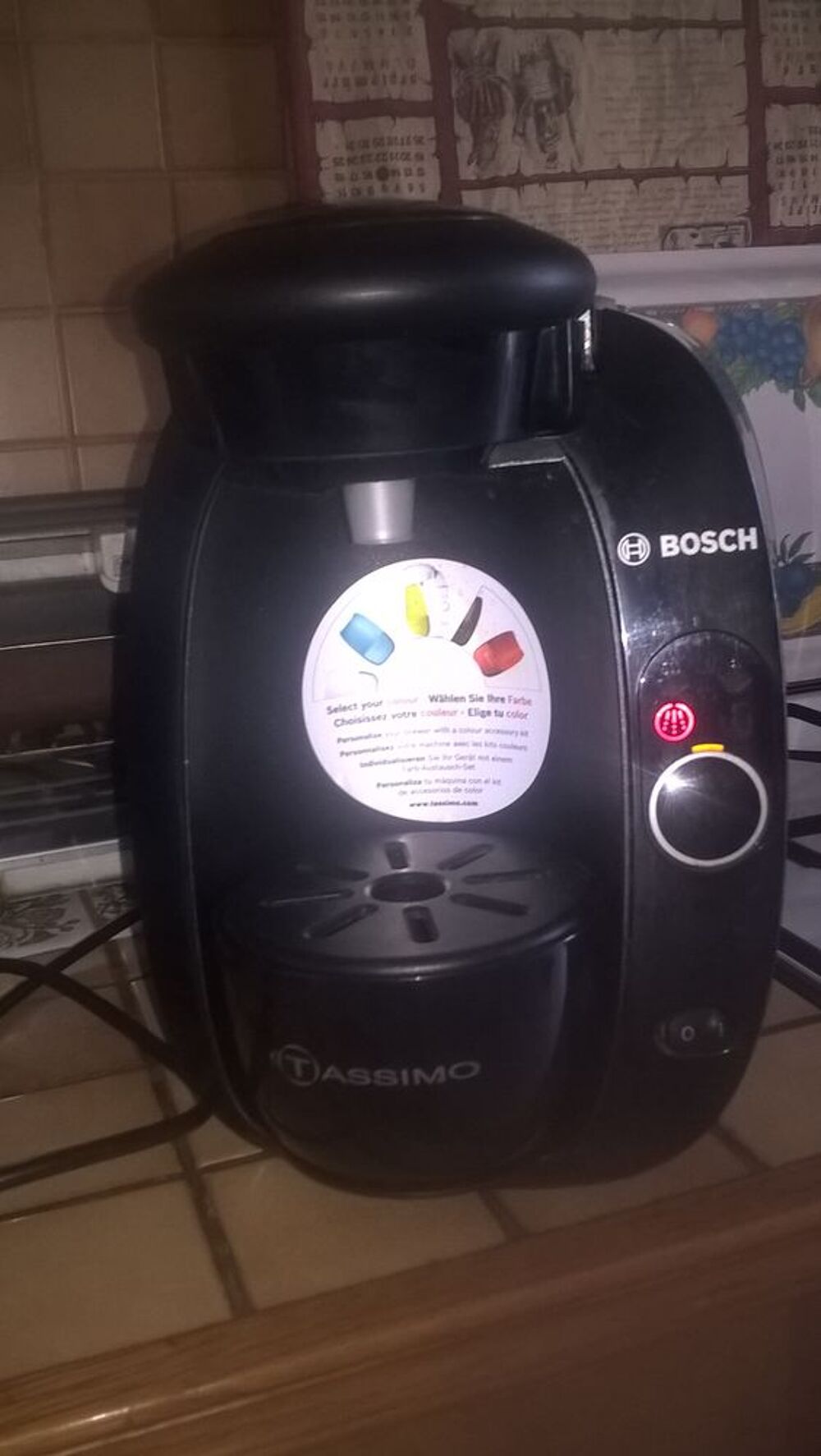 Cafeti&egrave;re BOSCH TASSIMO. Electroménager
