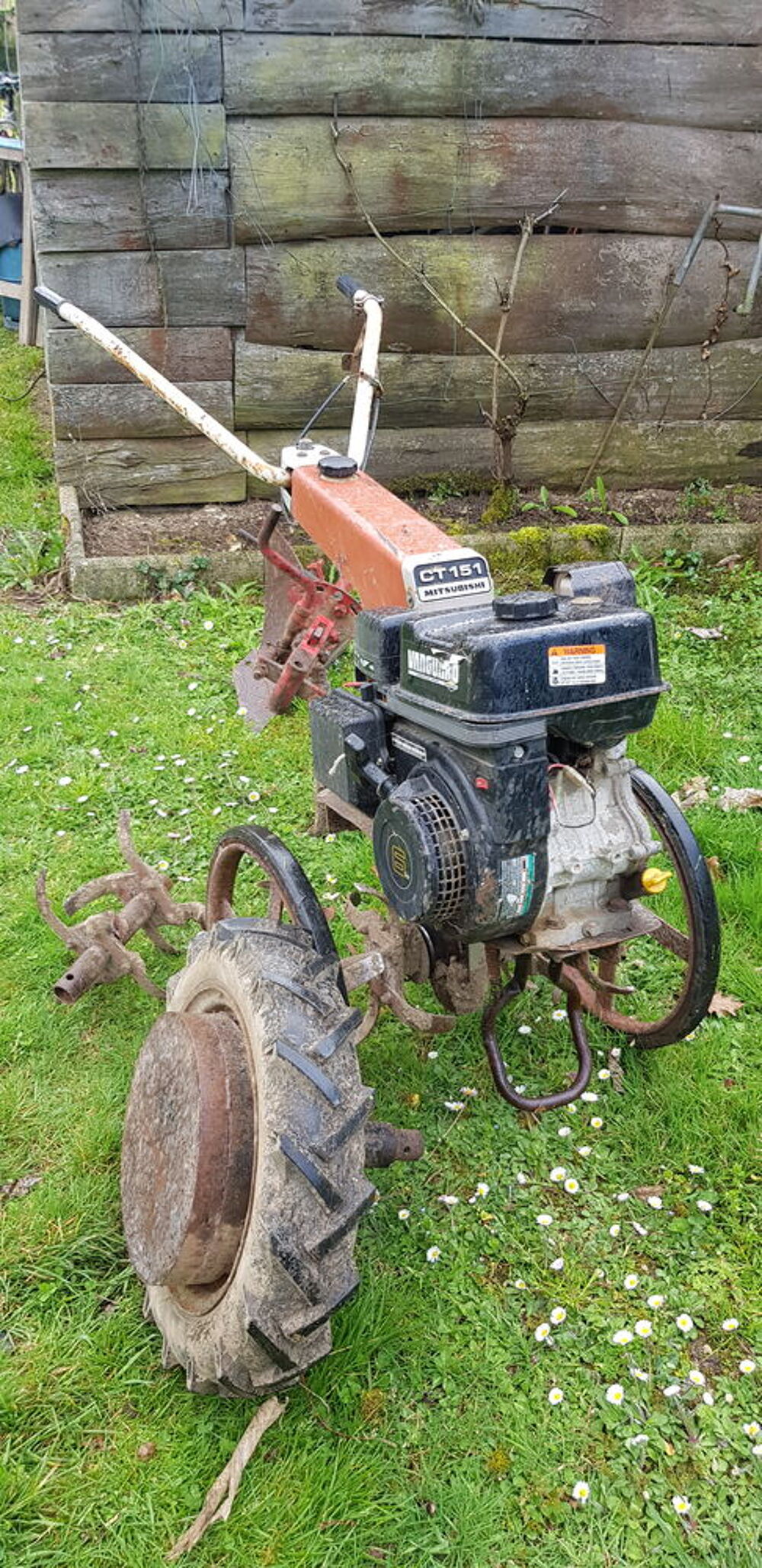 motoculteur mitsubishi Jardin