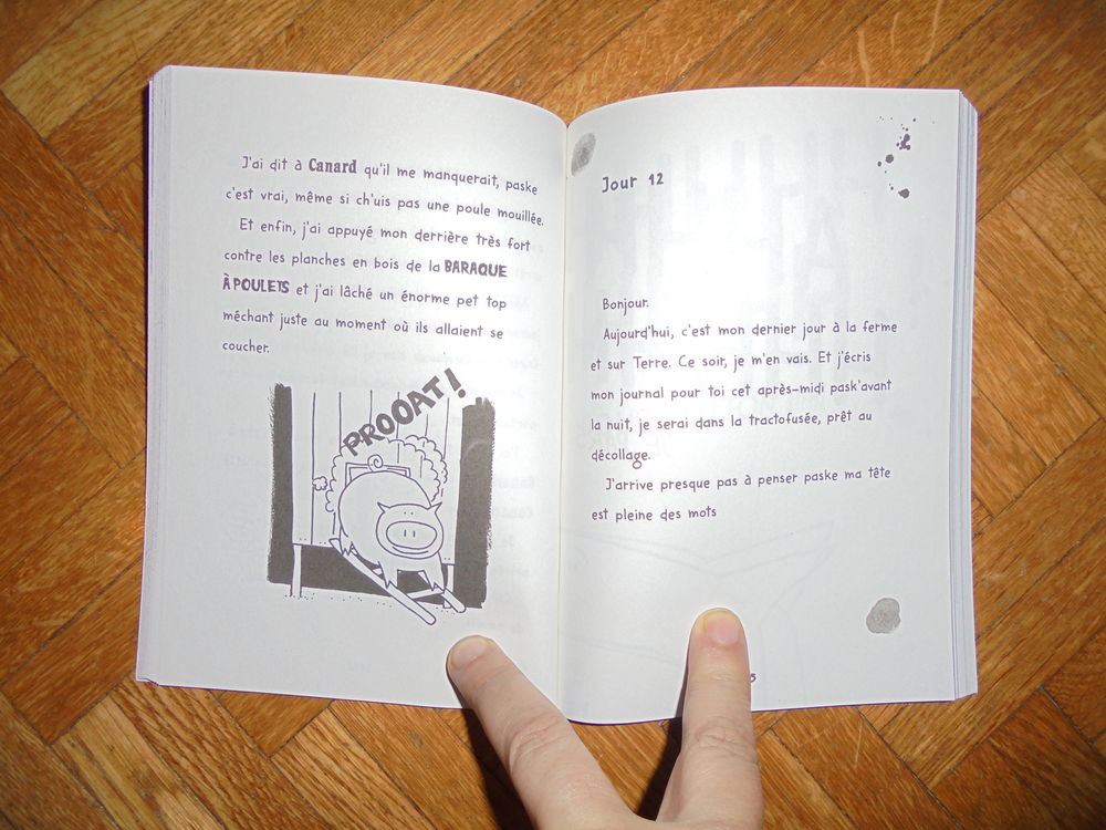 L'incroyable journal de Monsieur Cochon (98) Livres et BD