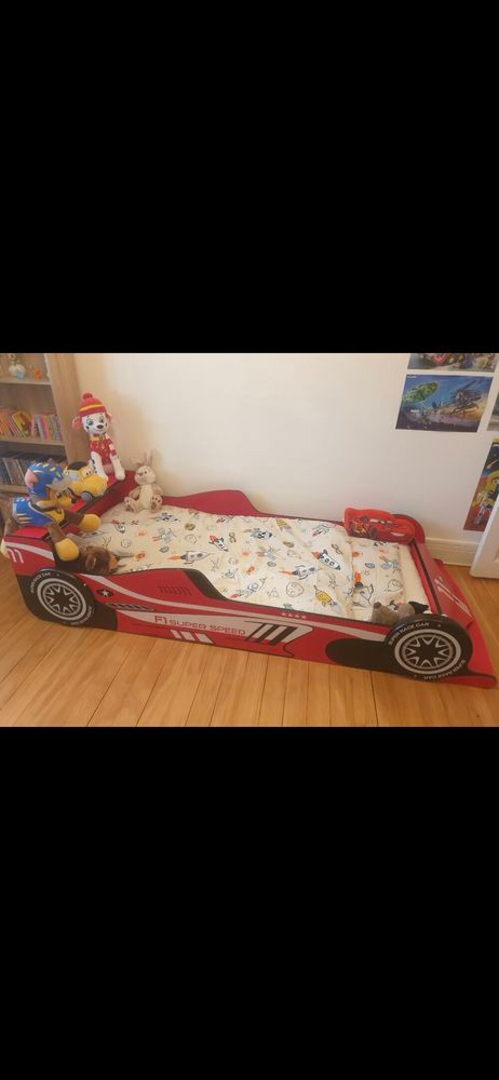 Lit et armoire formule 1 Mobilier enfants
