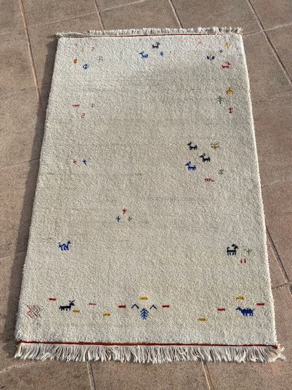 Tapis laine Gabbeh Dcoration