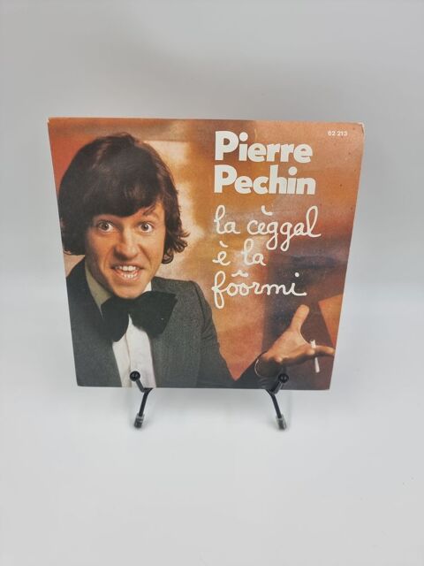 Vinyle 45 tours Pierre Pechin : La C�ggal � la F�ormi 1 Vulbens (74)
