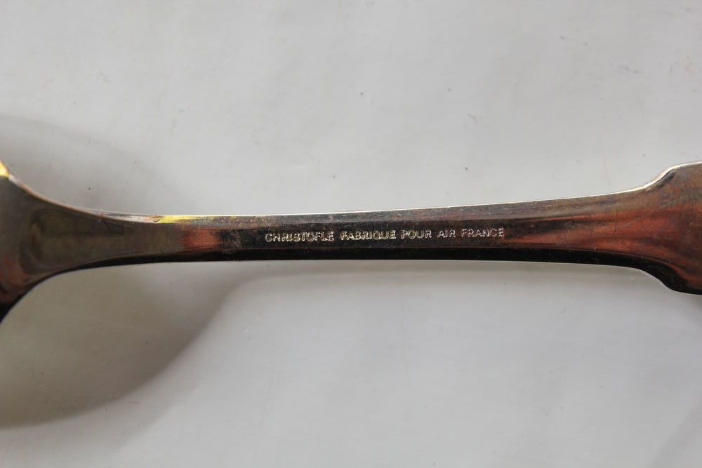 Petite Cuill&egrave;re CHRISTOFLE pour CONCORDE AIR FRANCE vintage Cuisine