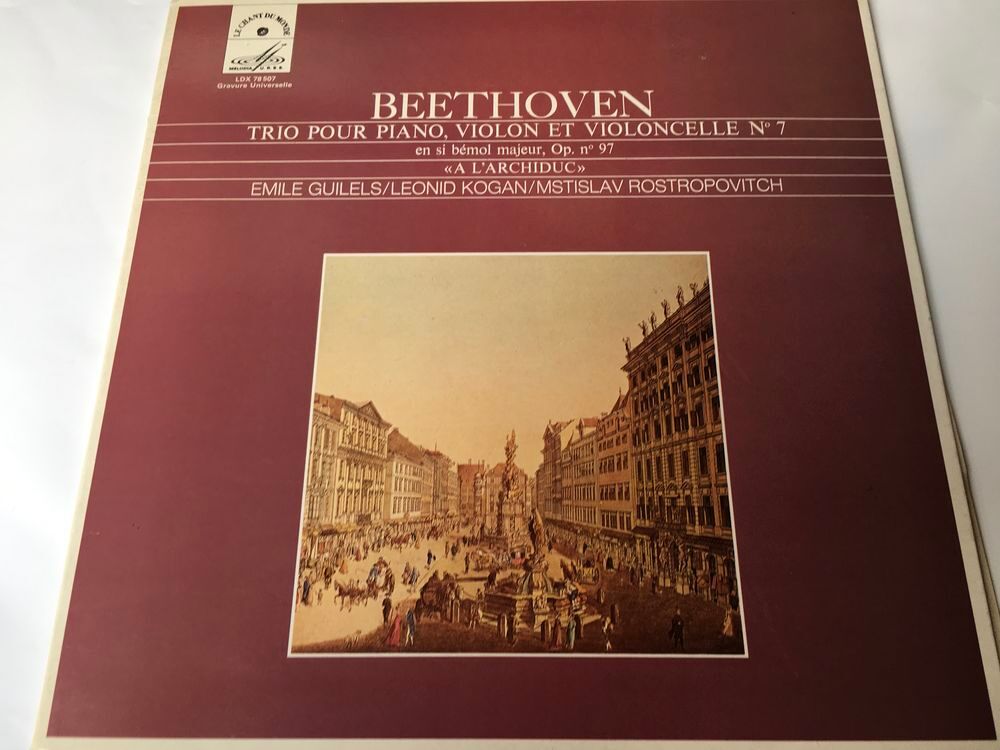 Beethoven disque 33 tours CD et vinyles