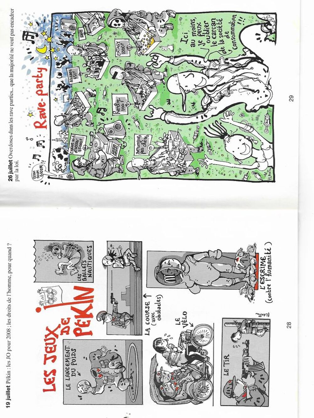 livre , humour de plantu de l'express 2001 Livres et BD