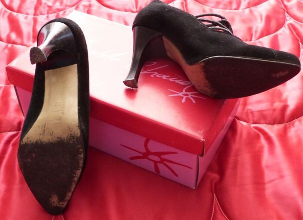 Chaussures femme daim noir taille 37 Chaussures