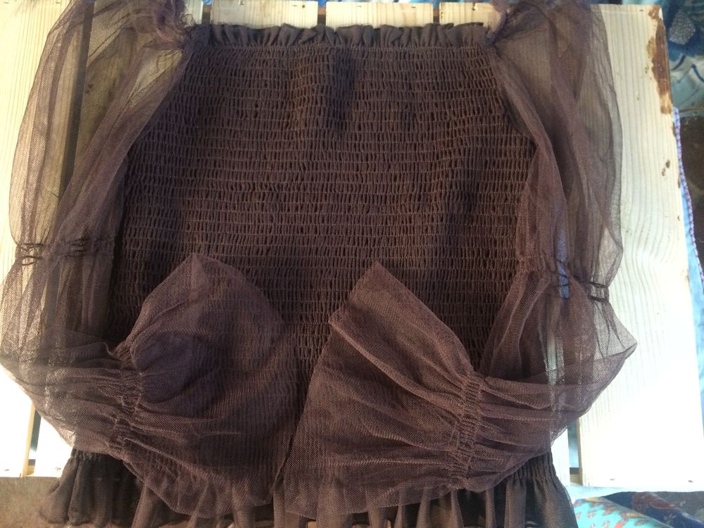 chemisier en tulle Vêtements