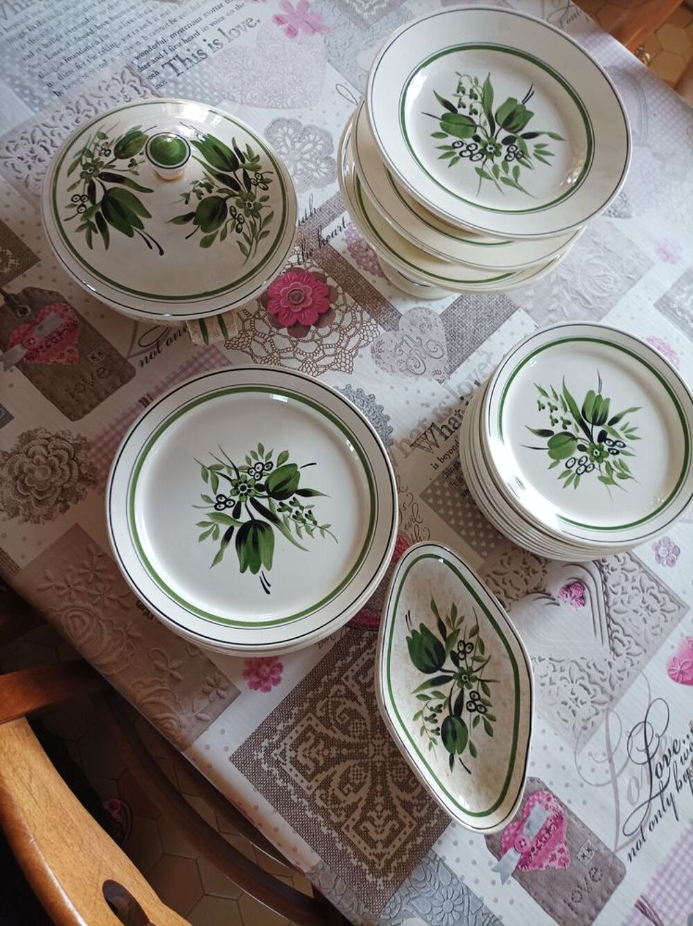 Service vaisselle vintage Cuisine