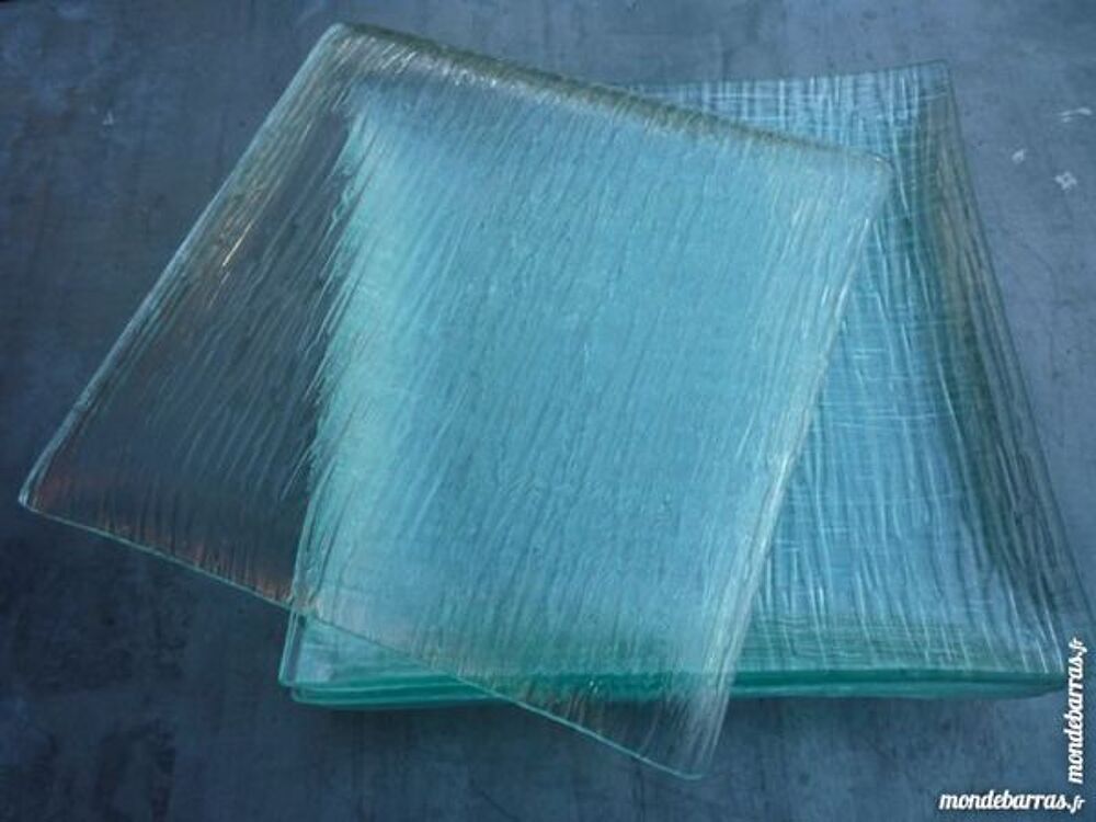Grandes assiettes/assiette en verre Cuisine