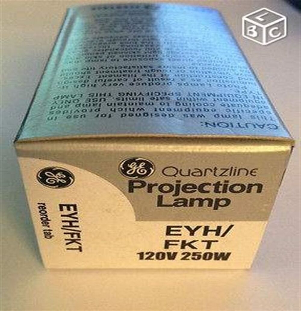 Ampoule G&eacute;n&eacute;ral Electric EYH/FKT 120v 250w emball&eacute; Photos/Video/TV