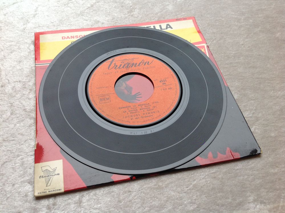 JACQUES HENDRIX DISQUE 4 TITRES CD et vinyles
