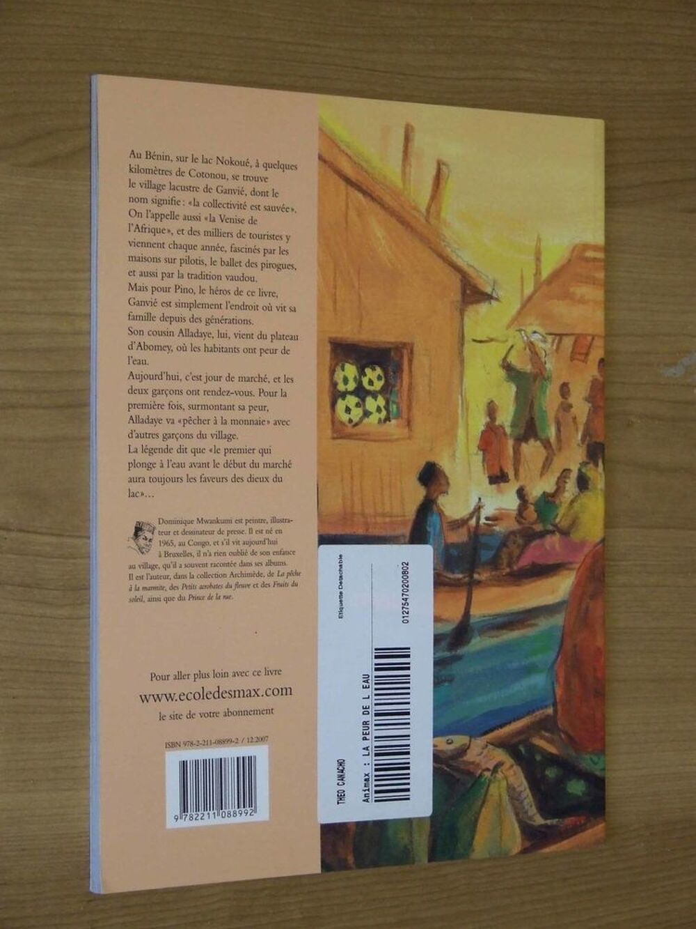 Livre, &Agrave; partir de 8&nbsp;ans, LA PEUR DE L'EAU, NEUF Livres et BD
