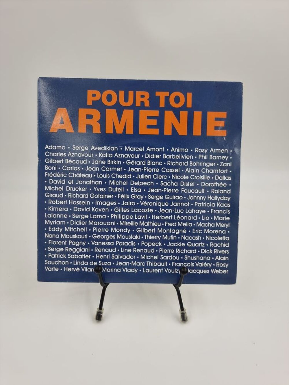 Vinyle 45 tours Pour Toi Armenie avec fourreau CD et vinyles