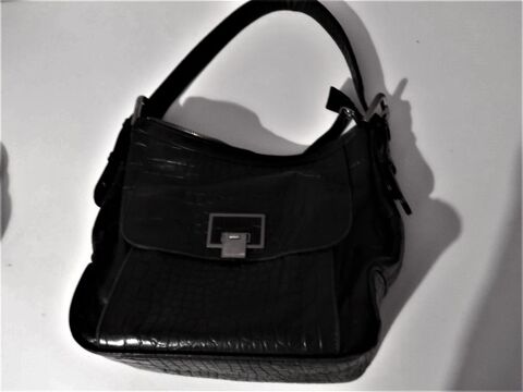 sac à main cuir noir LE TANNEUR Martinet (85)