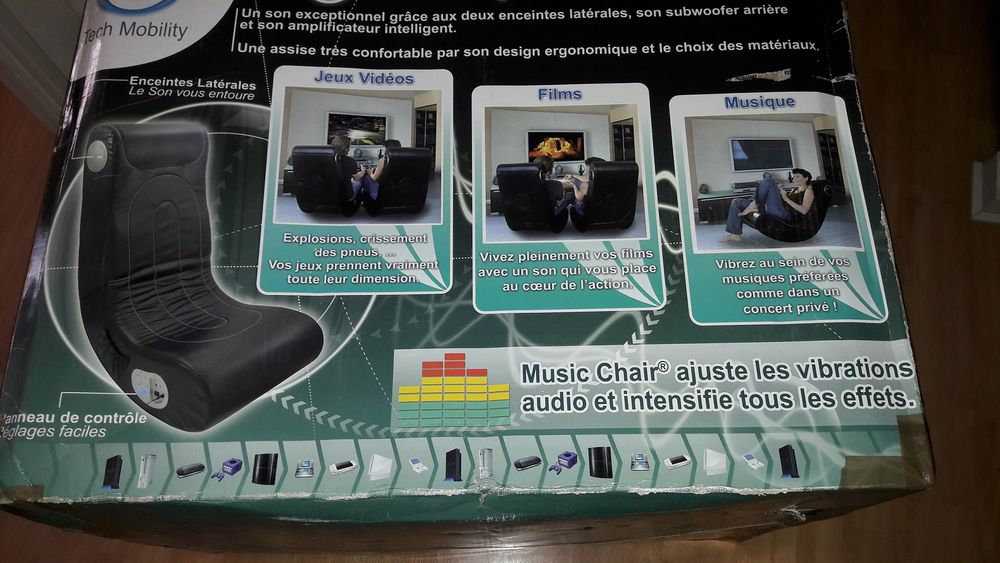 Fauteuil "Music chair" Consoles et jeux vidéos