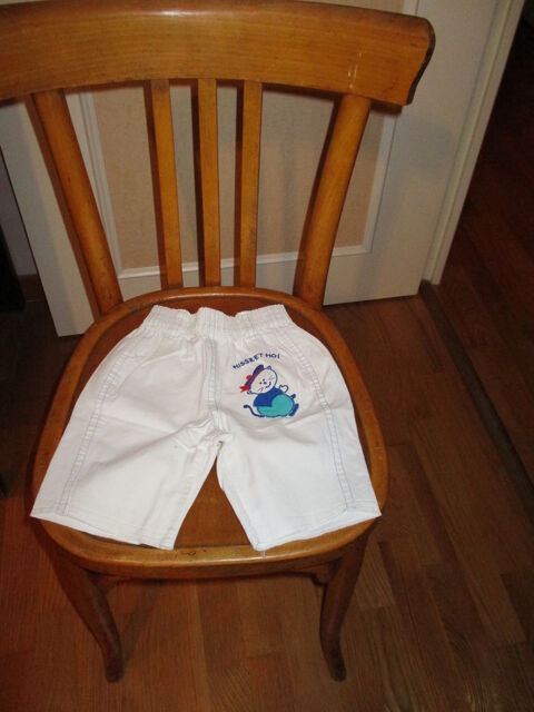 Bermuda blanc avec petit marin - hisse et ho ! 0 M�rignies (59)