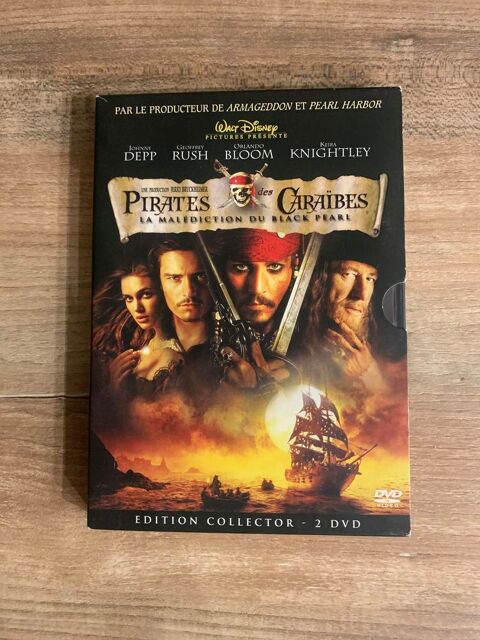 Coffret 2 DVD collector  \'\' Pirates des Carabes \'\' 6 Saleilles (66)