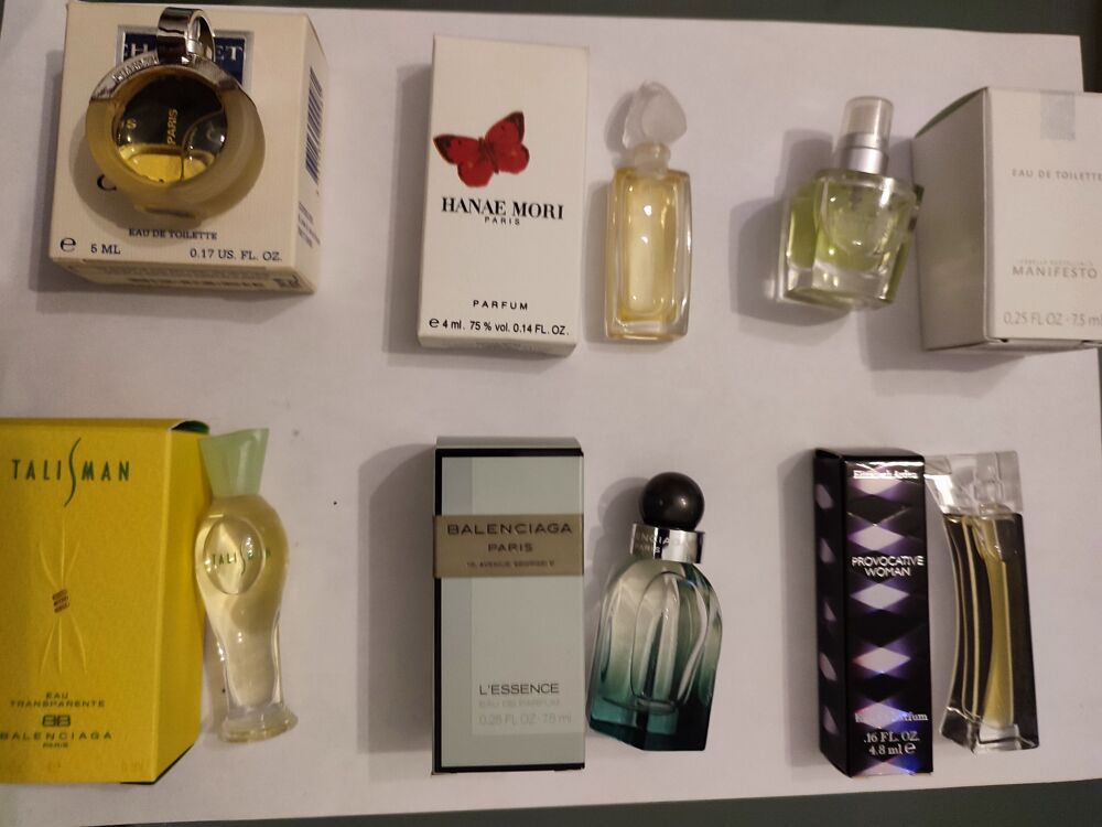 Lot de miniatures parfum 