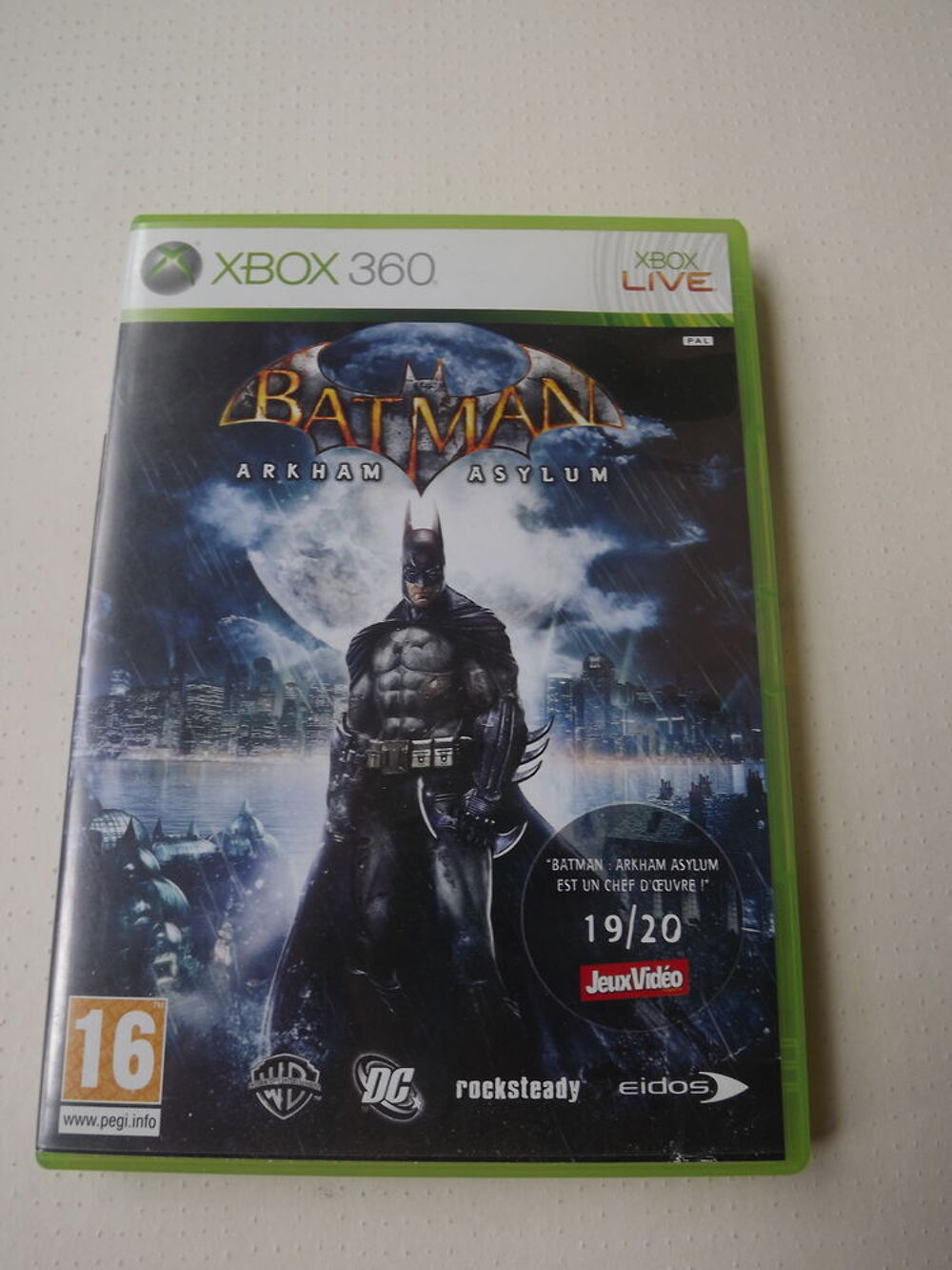 Jeu Xbox 360 Batman Arkham Asylum sans notice Consoles et jeux vidéos