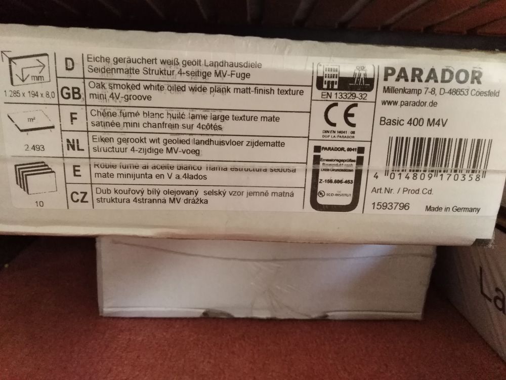 Parquet flottant Bricolage