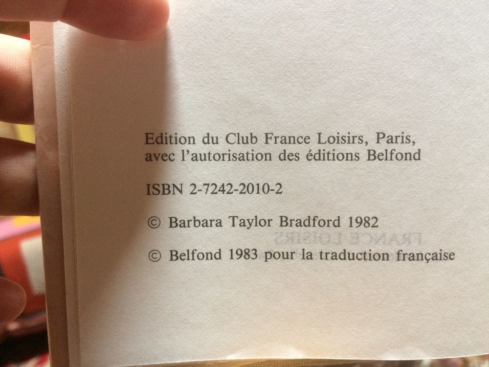LES VOIX DU COEUR de BARBARA TAYLOR BRADFORD Livres et BD