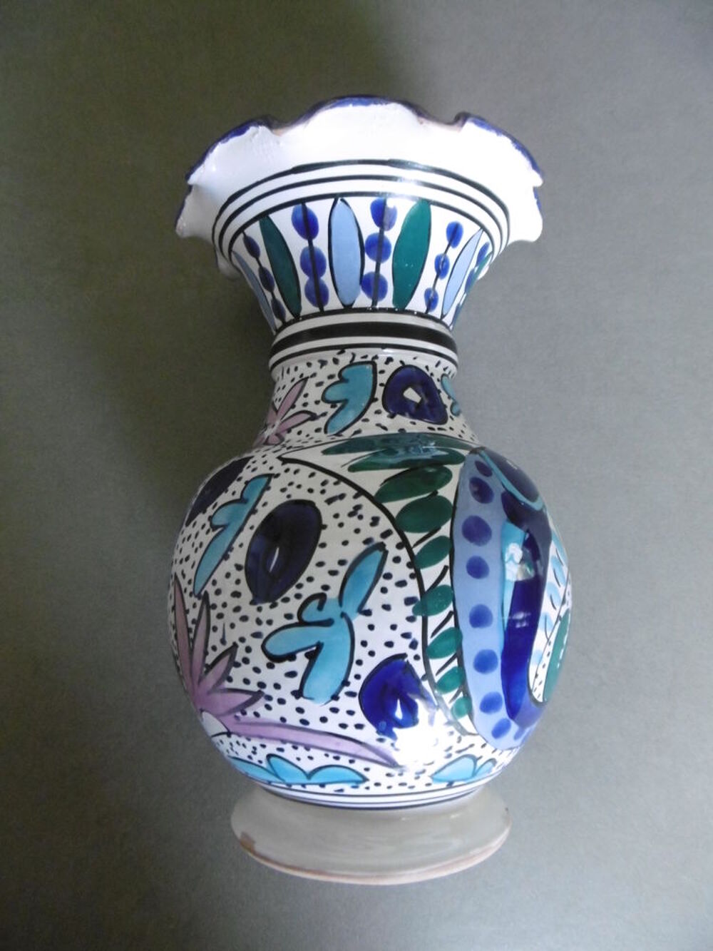 Lot de 3 vases en c&eacute;ramique Décoration