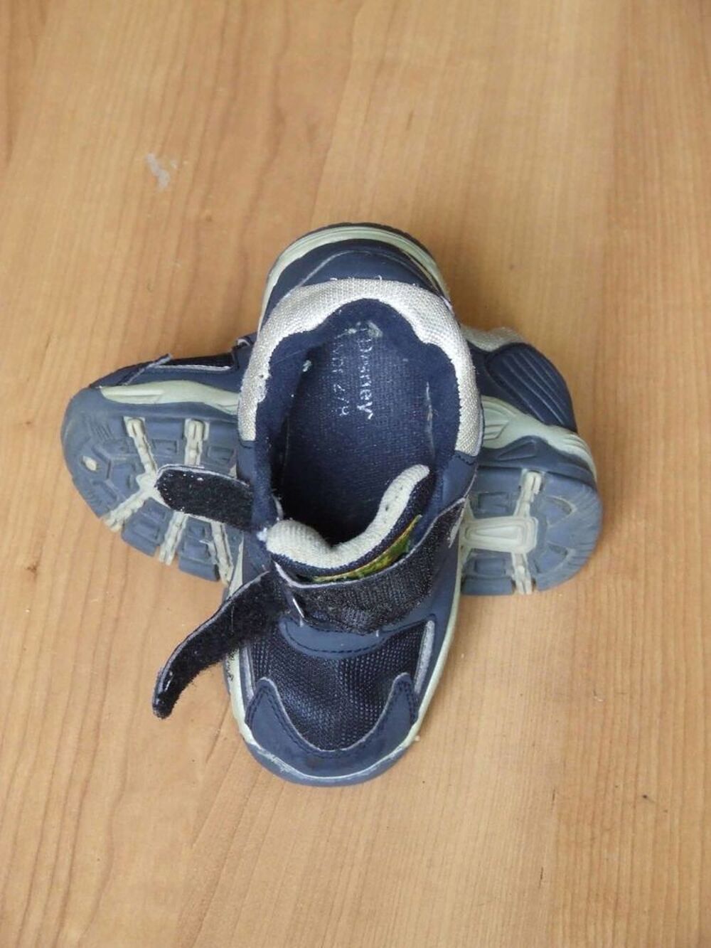 Baskets &agrave; scratch bleue, LE LIVRE DE LA JUNGLE, Pointure 27 Chaussures enfants
