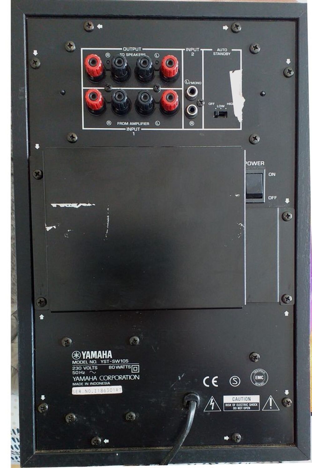 Subwofer Yamaha Instruments de musique