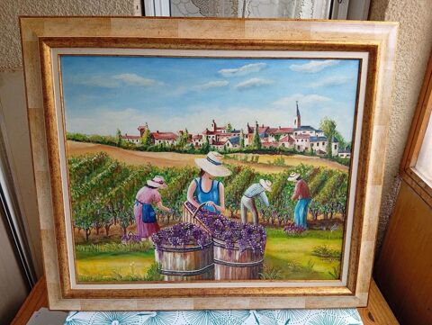 Tableau / les vendanges 150 Tarbes (65)